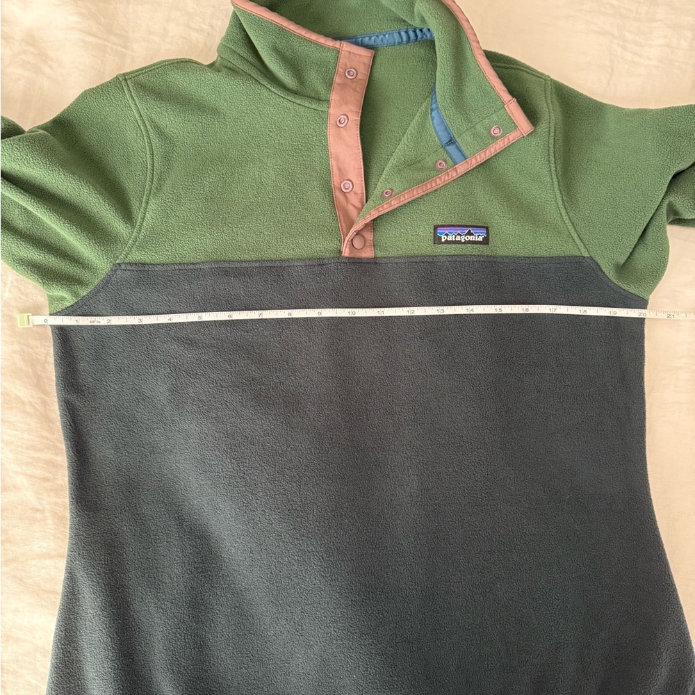 Micro D Women's Snap-T Pullover Fleece - Northern Green - size medium - Picture 7 of 8